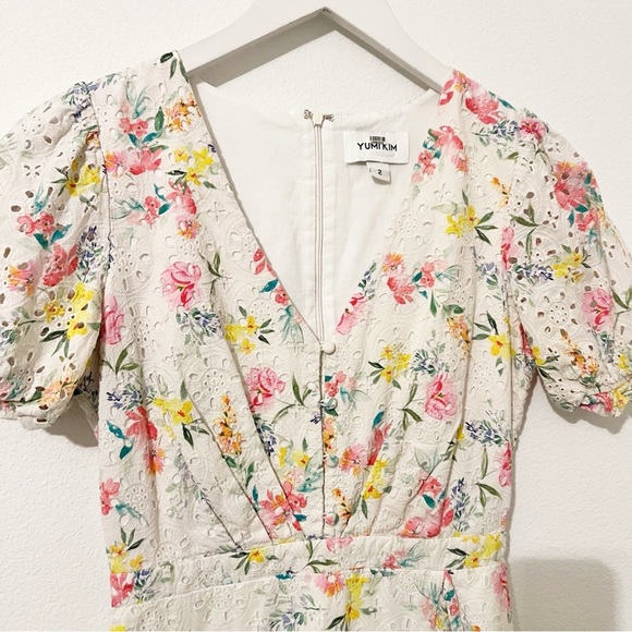 Yumi Kim be the one floral eyelet mini dress size 2 - Picture 5 of 6